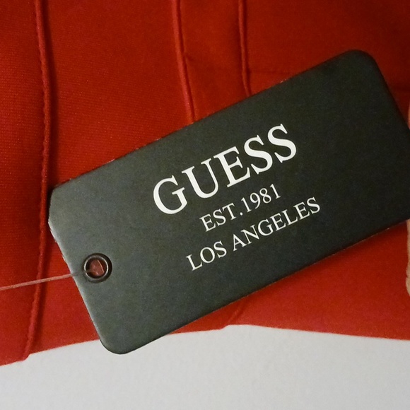 Womans scarlet red guess dress size 8 - Picture 8 of 13